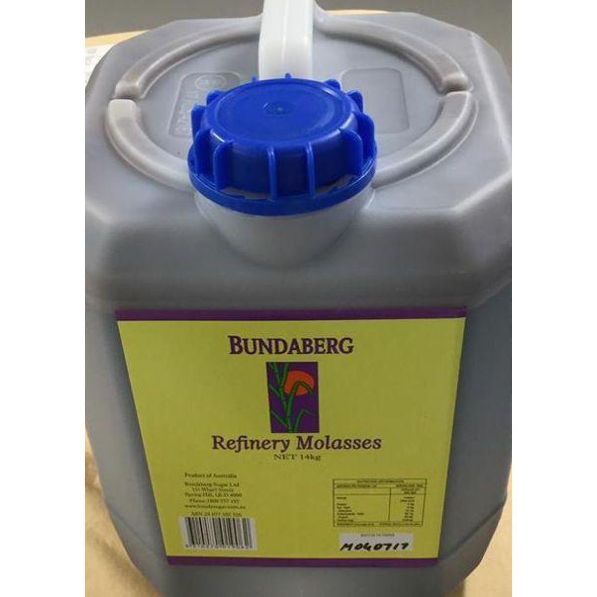 Bundaberg Molasses Refinery Cane Sugar Syrup 14Kg