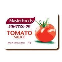 Masterfoods Sauce Tomato Squeeze 300 X 14Ml