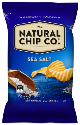 Natural Chip Potato Chips Sea Salt 24 X 19G