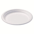25 Plates 230Mm Round Biodegradable