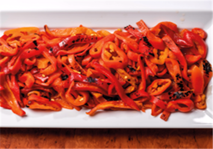 3 X Casa De Mare Peppers Red Roasted Strips 4.1Kg