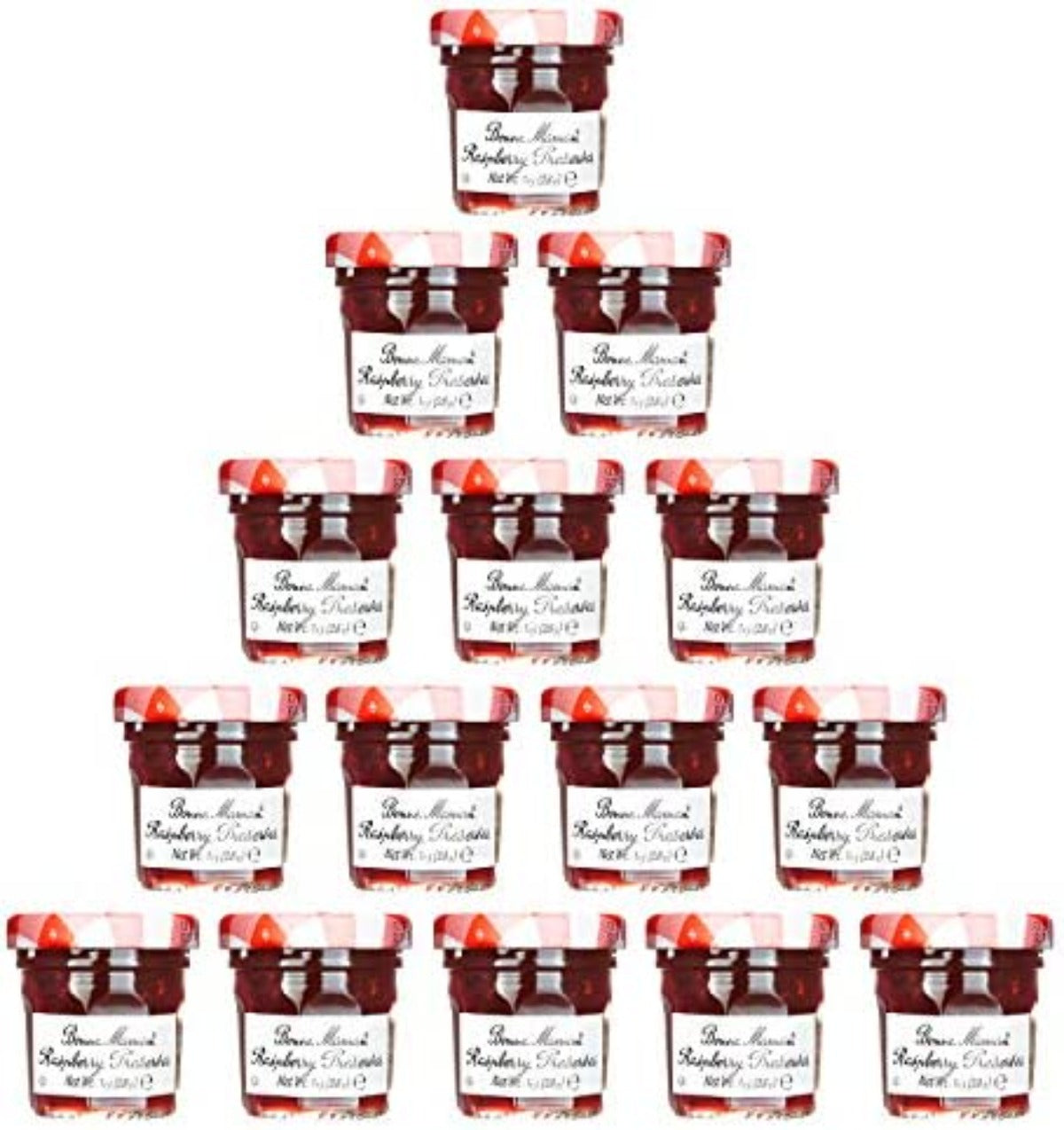 Bonne Maman Jam Raspberry Preserve 15 X 30G