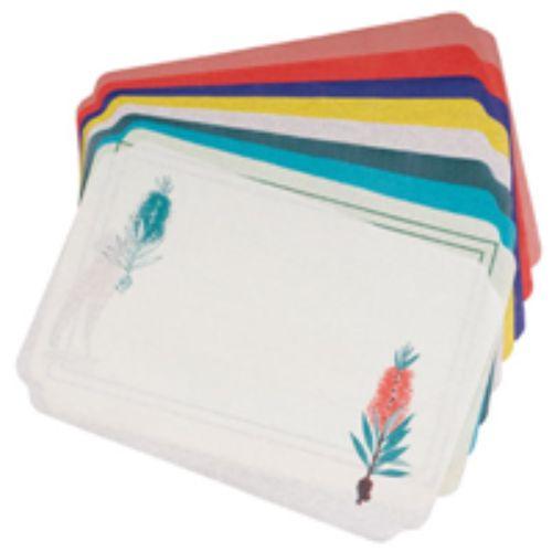 Placemats White 350 X 240Mm Embossed  500'Sparego
