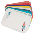 2 X Placemats White 350 X 240Mm Embossed  500'SParego
