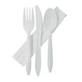 500 Pack Knife Fork Dessert Spoon & Napkin