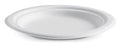 1000 Plates Round 18Cm 7 Inch  Bagasse
