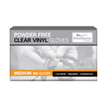 1000 Gloves Vinyl Disposable Medium Powder Free Clear