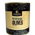 6 X Sandhurst Olives Black Pitted 3Kg
