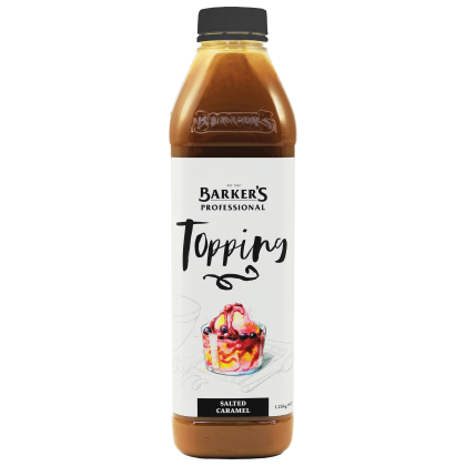 Barkers Topping Salted Caramel 1L