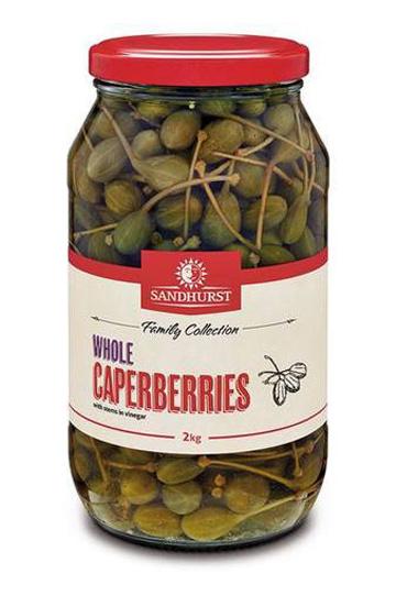 Caperberries In Vinegar Stem On 2Kg