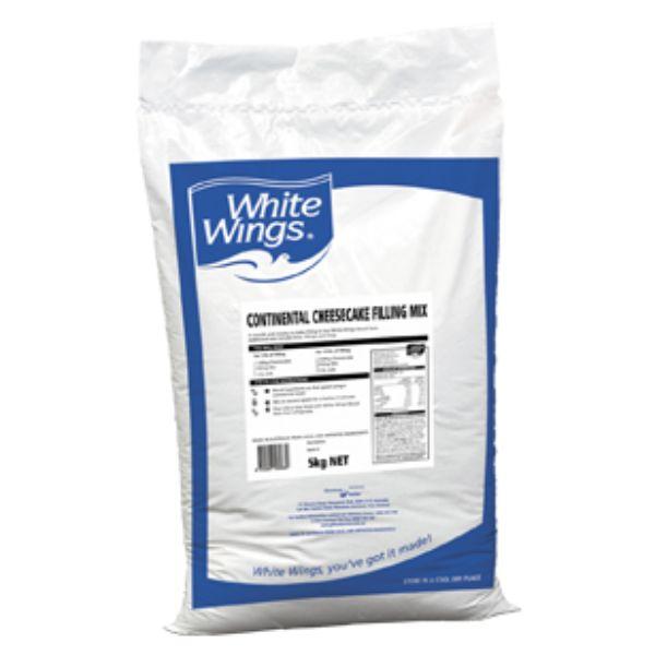 Cake Mix Cheesecake Filling 5Kg White Wings