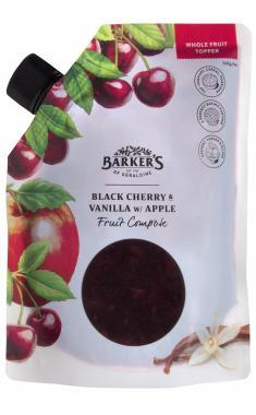 Compote Black Cherry Pear & Vanilla 1Kg