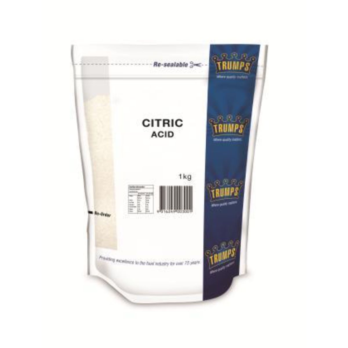 Trump's Citric Acid 1Kg