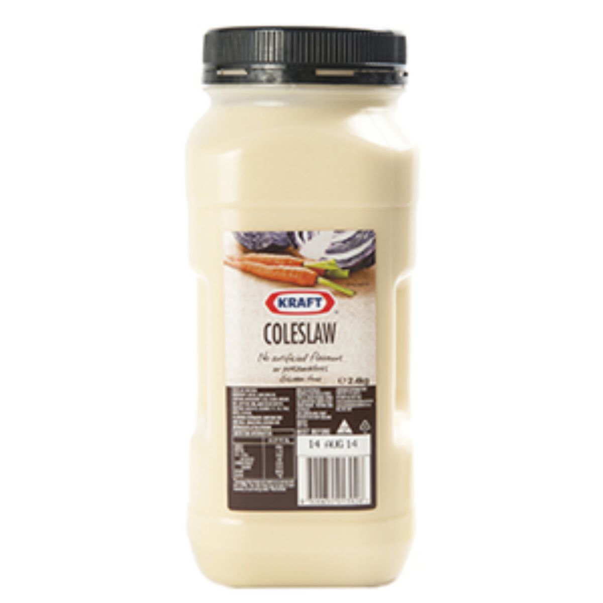 4 X Zoosh Dressing Coleslaw 2.4Kg