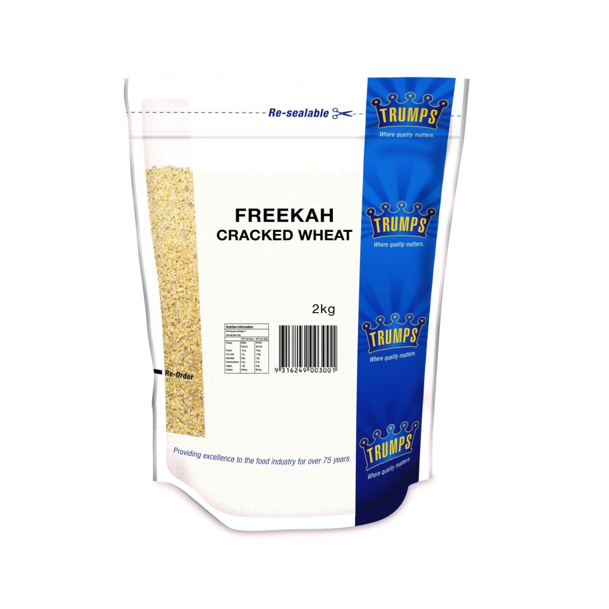 Freekeh Cracked Wheat 2 Kg Freekah