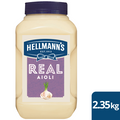 4 X Hellmann's Mayonnaise Aioli Real 2.35Kg