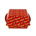 100 Cardboard Hot Food 2 Go 105X105X83Mm