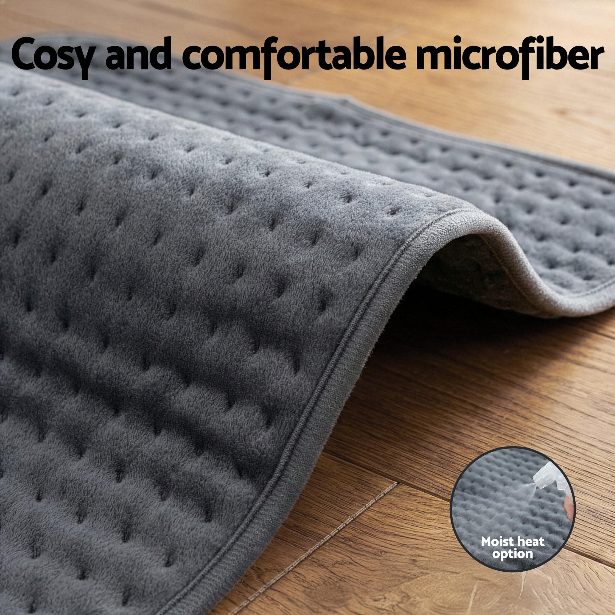 Livemor Electric Heating Pad Heat Mat 60x39cm