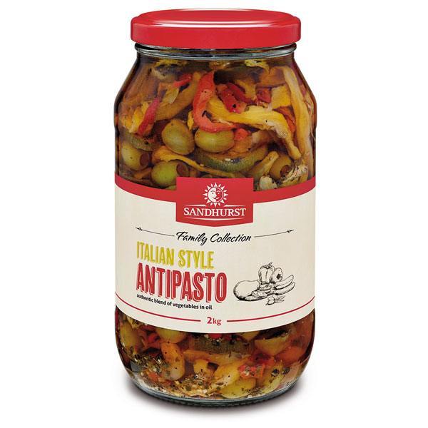 6 X Antipasto In Olive Oil 2Kg (12Kg)