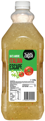 4 X Zoosh Dressing Italian 2.6L