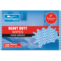 20 Wipes Heavy Duty Blue 60 X 60Cm