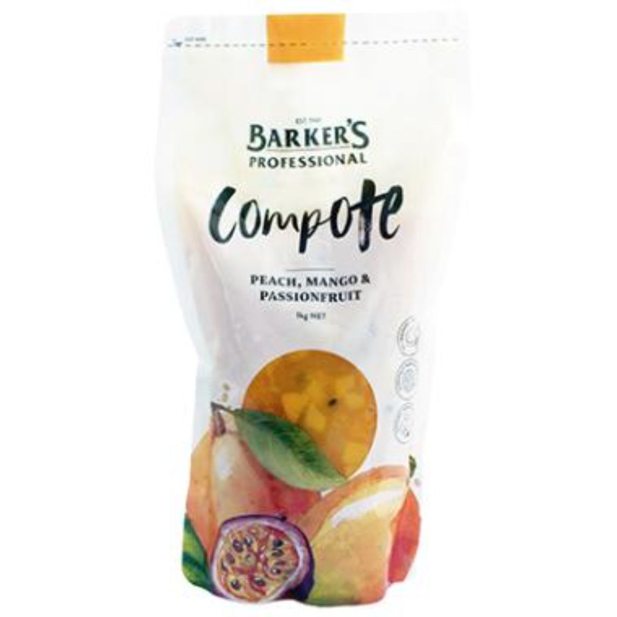 6 X Compote Peach Mango & Passionfruit 1Kg