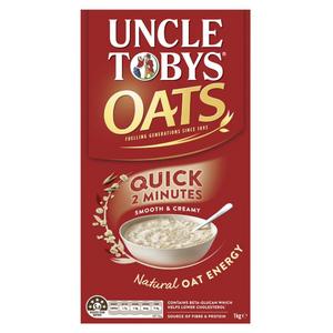 9 X  Oats Quick 1Kg
