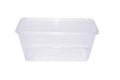 Container Rectangle Plastic 1000Ml Microwavable Catchoice
