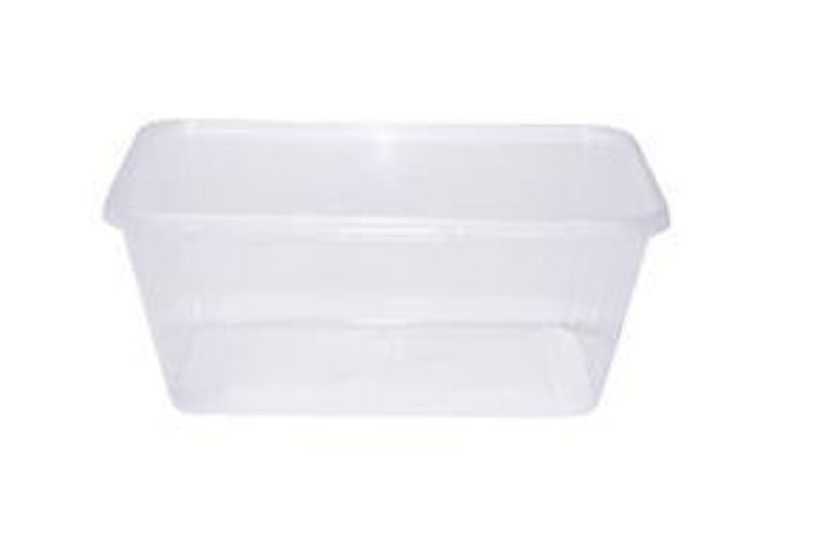 Container Rectangle Plastic 1000Ml Microwavable Catchoice