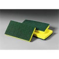 30 X Sponge Scourer Green Heavy Duty 150 X 115Mm