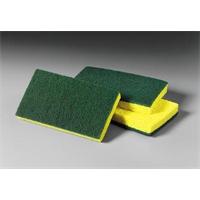 30 X Sponge Scourer Green Heavy Duty 150 X 115Mm