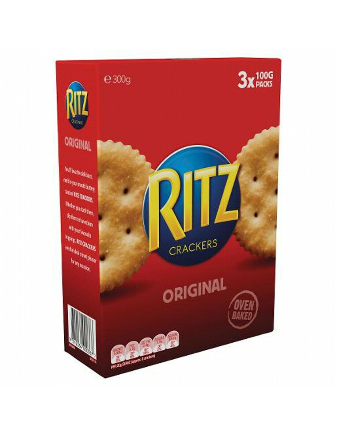 Nabisco Ritz Crackers, 61.6 Oz. 1.7Kg (18 Pk)