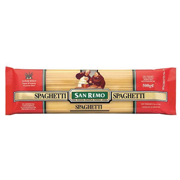 Pasta Spaghetti San Remo 20 X 500G