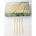 250 Pack Alpen Bamboo Skewers Paddle 18Cm