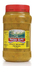 6 X Spring Gully Mustard Pickles Sweet 2.2Kg