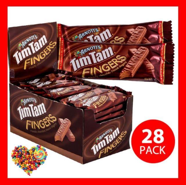 Tim Tams Fingers 40G X 112 Carton Box Tim Tam Chocolate Biscuits Bars