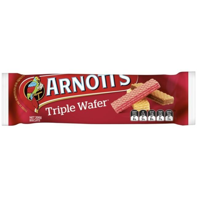 24 Pack  Triple Wafer 200G