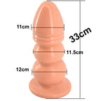 House Of Dasein Huge Anal Plug Flesh