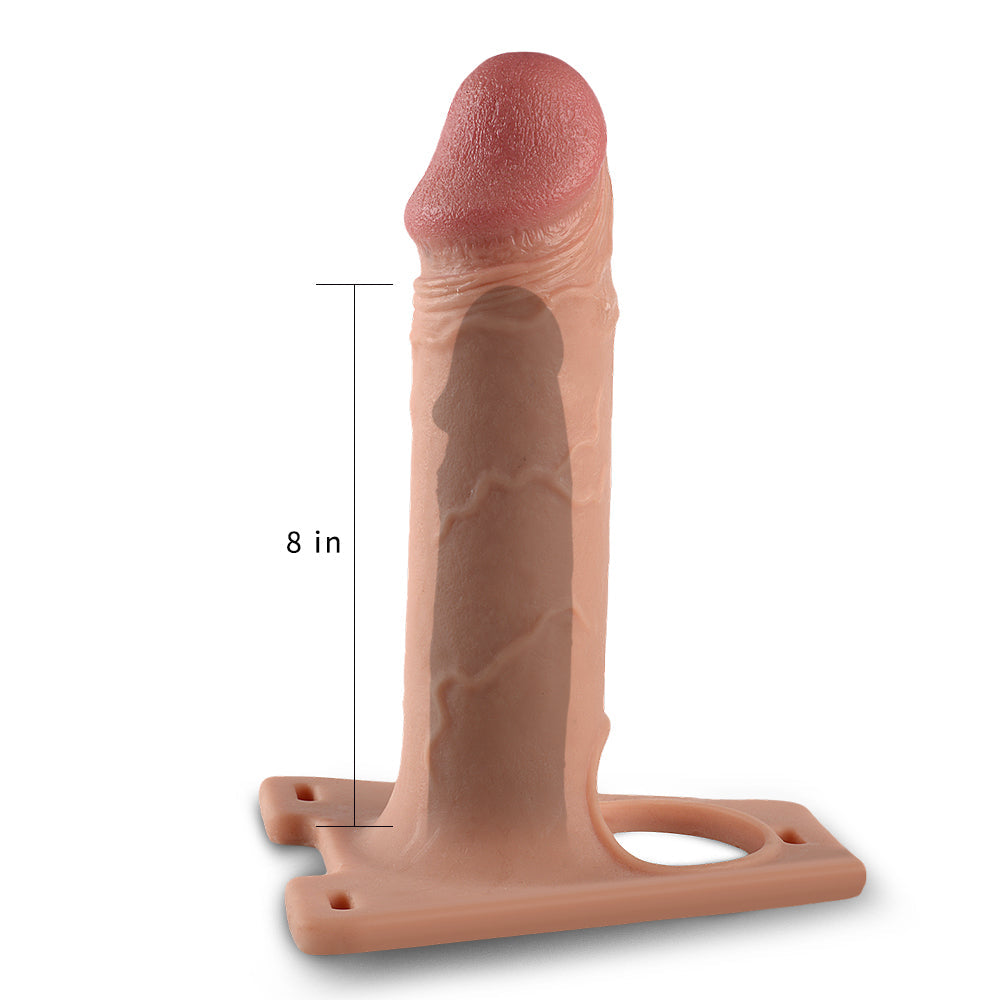 Lovetoy Rodeo Hollow Strap On Set 8.5In