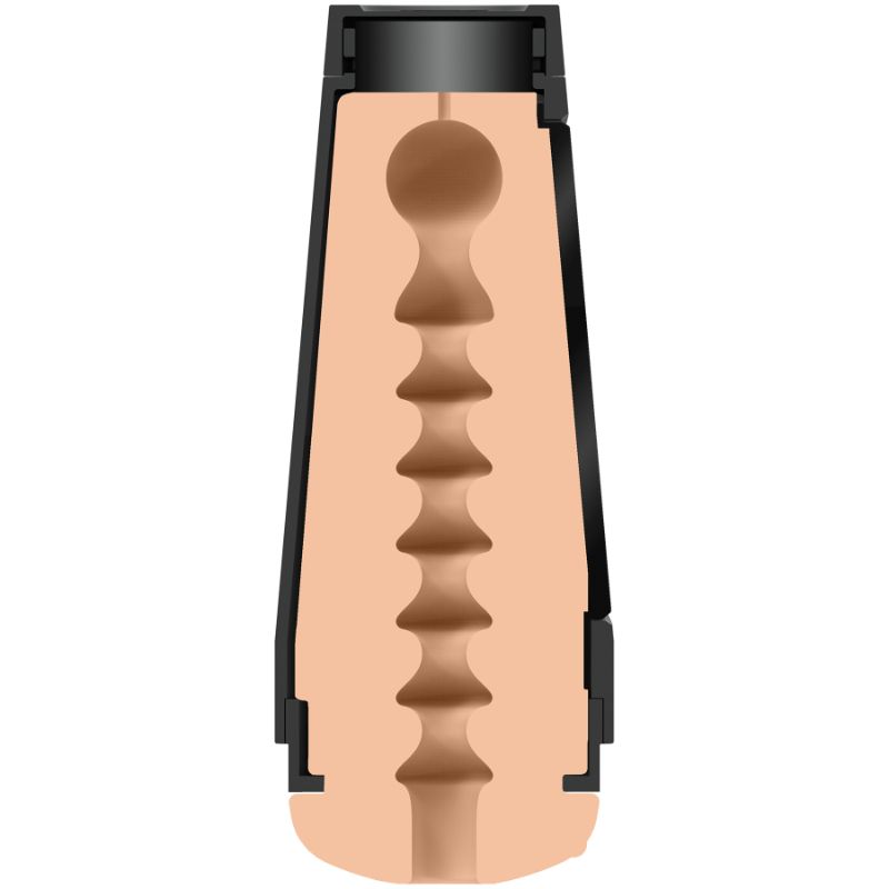 Main Squeeze Endurance Trainer Ultraskyn Stroker Vanilla - Clear