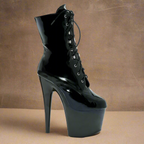 Ellie Shoes Ankle Boots W Inner Zipper Black 7In - Black - 9