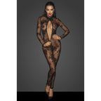 Noir Long Tulle Overall W 3 Way Zipper