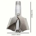Washable Manual Nose Hair Trimmer For Men And Womens, Stainless Steel, Portable Nose Hair Clipper