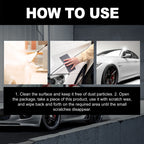 Homonth Car Scratch Remover Cloth, Car Scratch Repair Paint Polishing Scratch Refurbishment Maintenance Wipe