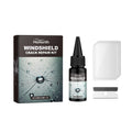 Homonth windshield crack repair kit, car front windshield nano repair liquid set, quickly repairs cracks, clear vision, safe travel