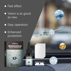 Homonth windshield crack repair kit, car front windshield nano repair liquid set, quickly repairs cracks, clear vision, safe travel