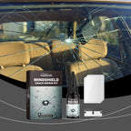Homonth windshield crack repair kit, car front windshield nano repair liquid set, quickly repairs cracks, clear vision, safe travel