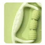 Exercise Fitness Leg Circular Thigh Calf Massage Roller with 12 Wheels for Muscle Stretching And Relaxation.