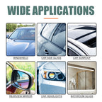 Rayhong Car Windshield Spray, Windshield Rearview Mirror Cleaning, Stain Removal, Hydrophobic Water Repellent, Anti-Fog Agent