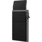 Contemporary Acrylic RFID Blocking Card Holder - Minimalist Business Wallet for Men, Automatic Pop-Up, 1pc